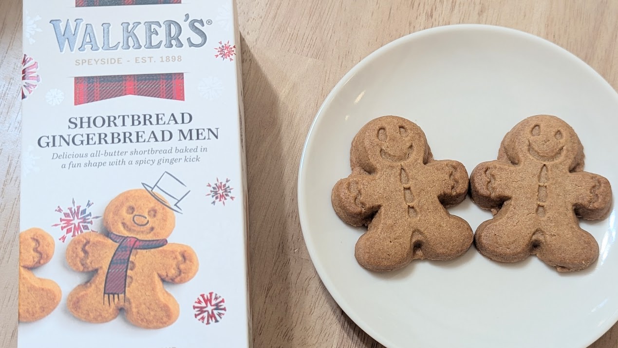 ウォーカー ジンジャーマンショートブレッド実食レポ。大人がハマる